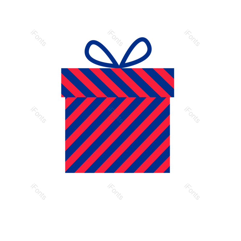 礼盒图片,蓝色元素,盒子PNG,红色免抠素材